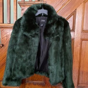 Faux fur jacket